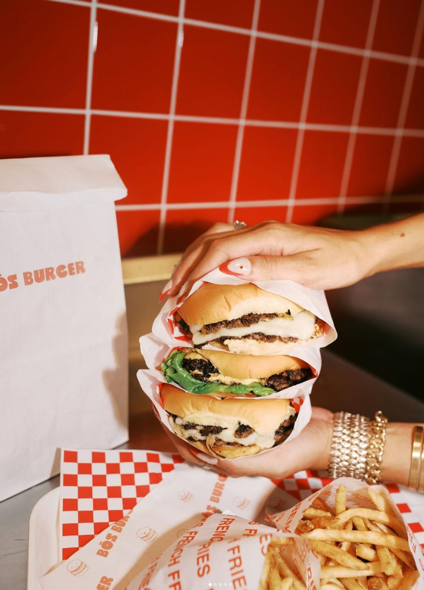 BO’s Burger burgers and fries